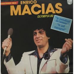 Enrico Macias ‎– Olympia 80 Plak-lp