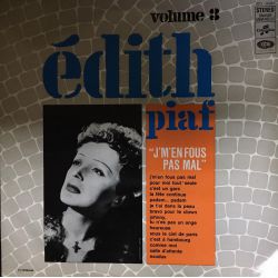 Edith Piaf ‎– J'm'en Fous Pas Mal - Volume 3
