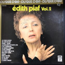 Edith Piaf ‎– Le Disque D'or D'Edith Piaf Vol. 2