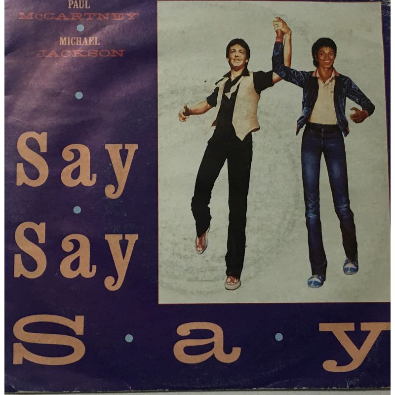 Say say say michael jackson paul. Paul MCCARTNEY & Michael Jackson – say say say обложка.