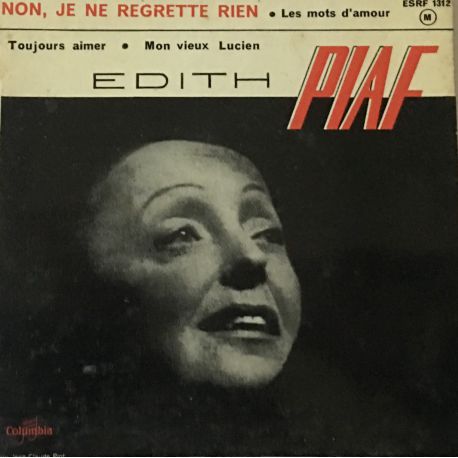 Edith Piaf ‎– Non, Je Ne Regrette Rien