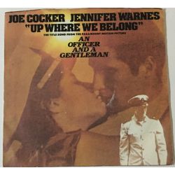 Joe Cocker And Jennifer Warnes ‎– Up Where We Belong / Sweet Li'l Woman Plak-LP