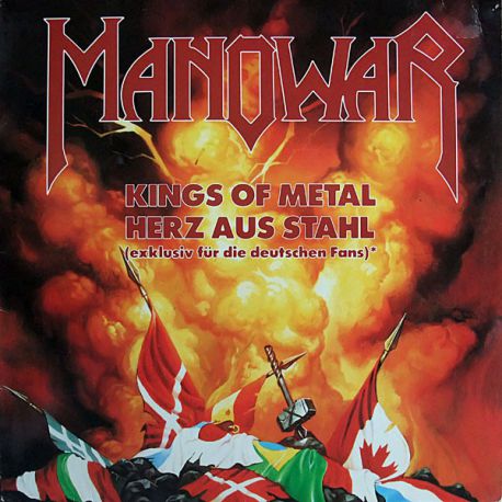 Manowar ‎– Kings Of Metal / Herz Aus Stahl