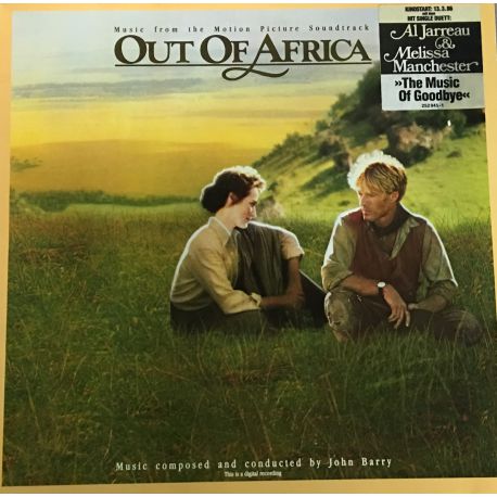 John Barry ‎– Out Of Africa (Music From The Motion Picture Soundtrack)