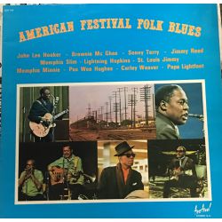 Various ‎– American Festival Folk Blues 2LP