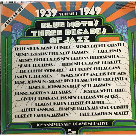 Various ‎– Blue Note's Three Decades Of Jazz - Volume 1 - 1939 - 1949