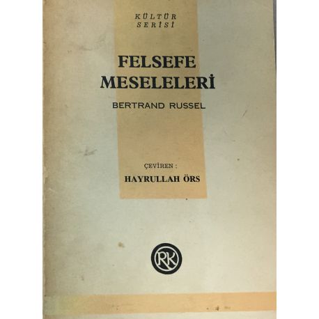 Felsefe Meseleleri Bertrand Russel