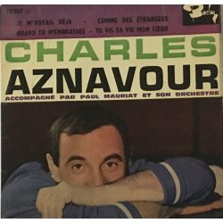 Charles Aznavour ‎– Je M'Voyais Déjà Plak-lp