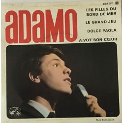 Adamo ‎– Les Filles Du Bord De Mer Plak