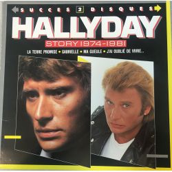 Johnny Hallyday ‎– Story 1974 - 1981 2 lp