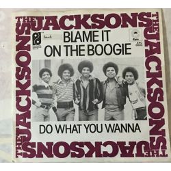 The Jacksons ‎– Blame It On The Boogie / Do What You Wanna Plak