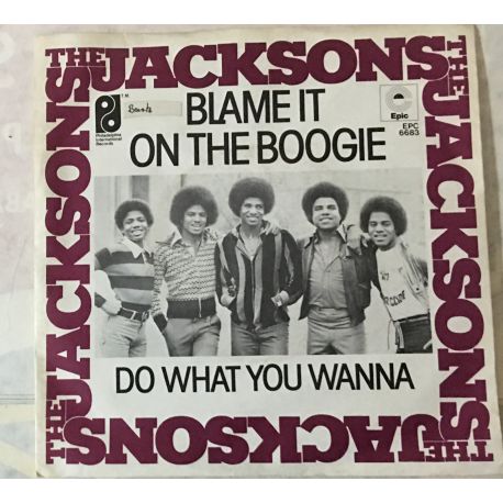 The Jacksons ‎– Blame It On The Boogie / Do What You Wanna