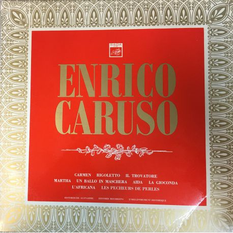 Enrico Caruso ‎– Enrico Caruso - A Historic Recording