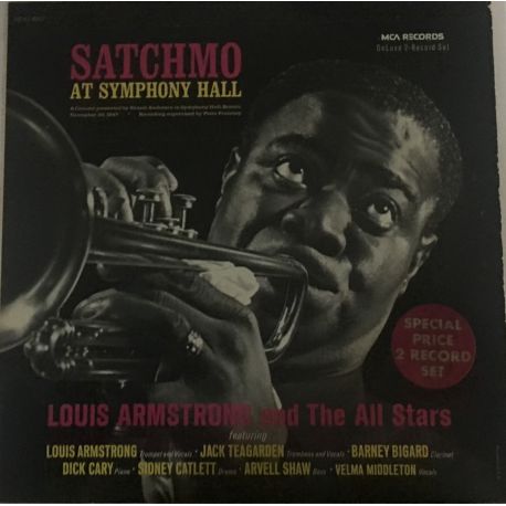 Louis Armstrong And The All Stars* ‎– Satchmo At Symphony Hall 2lp