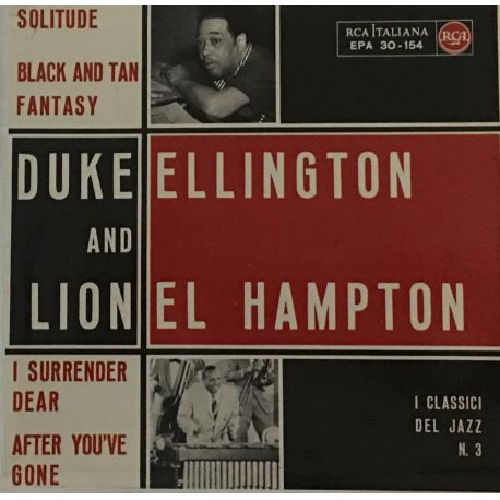 Duke Ellington And Lionel Hampton ‎– I Classici Del Jazz N. 3
