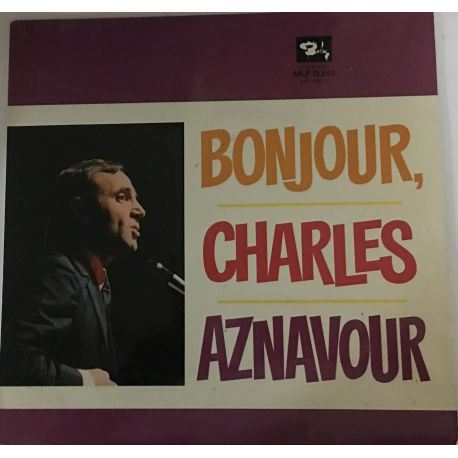 Charles Aznavour ‎– Bonjour, Charles Aznavour