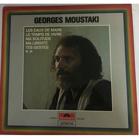 Georges Moustaki ‎– 10 Chansons De Georges Moustaki