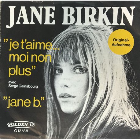 Jane Birkin Avec Serge Gainsbourg ‎– Je T'aime... Moi Non Plus / Jane B.