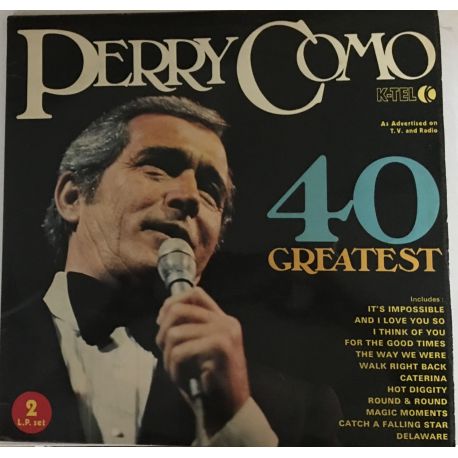 Perry Como ‎– 40 Greatest 2lp