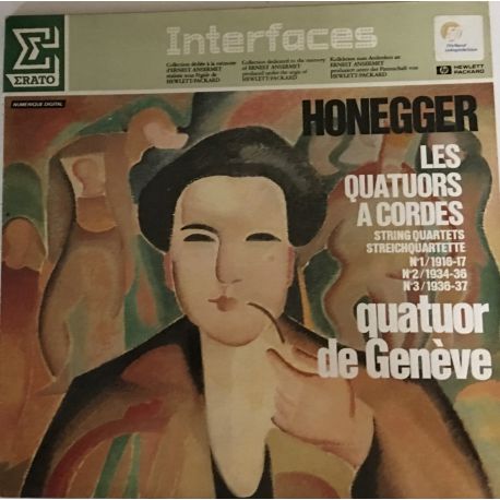 Honegger*, Quatuor De Genève ‎– Les Quatuors À Cordes