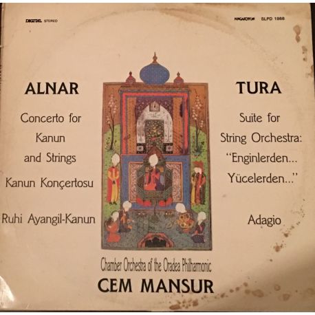 Hasan Ferit Alnar, Yalçın Tura, Cem Mansur ‎– Concerto For Kanun And String