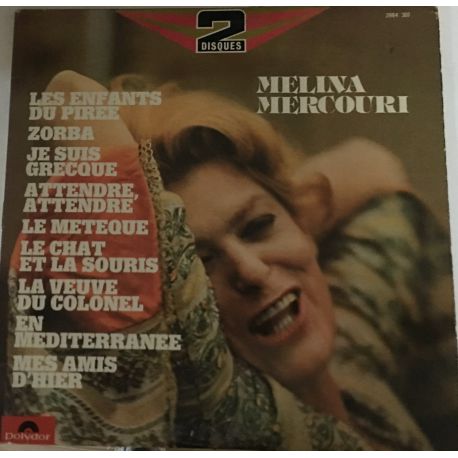 Melina Mercouri ‎– Melina Mercouri 2LP