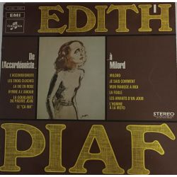 Edith Piaf ‎– Edith Piaf " De L'Accordéoniste à Milord " - Vol. 1