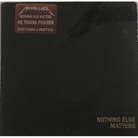 Metallica ‎– Nothing Else Matters, Limited Edition (Posterli)