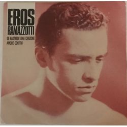 Eros Ramazzotti ‎– Se Bastasse Una Canzone Plak-lp