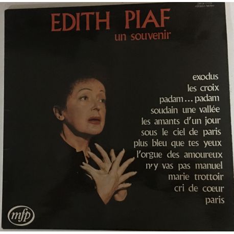 Edith Piaf ‎– Un Souvenir