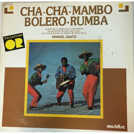Manuel Santo Y Su Orquesta De La Habana ‎– Cha-Cha-Cha - Mambo - Boléro - Rumba
