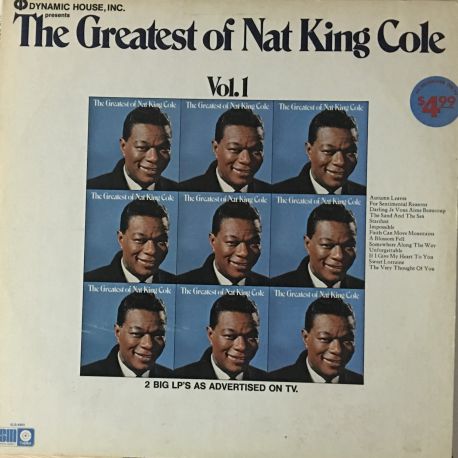 Nat King Cole ‎– The Greatest Of Nat King Cole 2LP