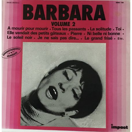 Barbara (5) ‎– Volume 2