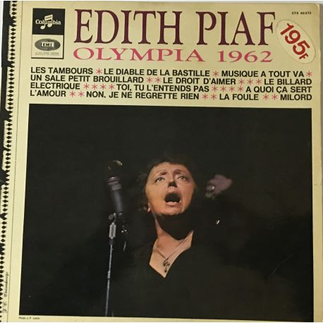 Edith Piaf ‎– Olympia 1962