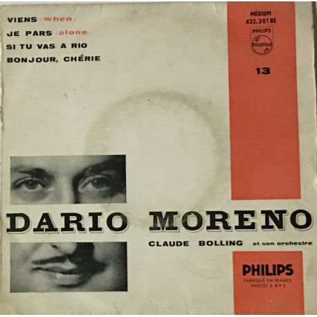 Dario Moreno Avec Claude Bolling Et Son Orchestre ‎– 13 - Viens (When)