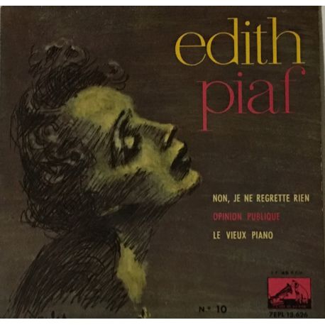 Edith Piaf ‎– Non, Je Ne Regrette Rien