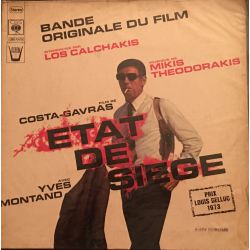 Los Calchakis ‎– Bande Originale Du Film "Etat De Siege"Plak