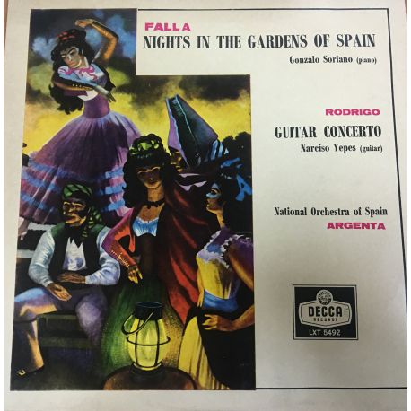 Falla*,  Rodrigo, National Orchestra Of Spain* ‎– Nights In The Gardens Of Spain / Guitar Concerto