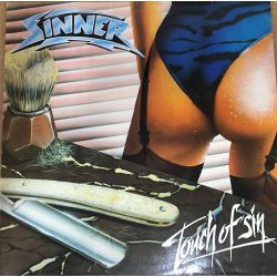 Sinner ‎– Touch Of Sin Plak