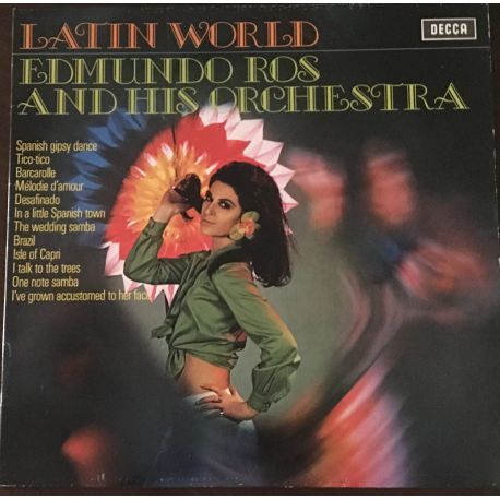 Edmundo Ros And His Orchestra* ‎– Latin World Plak