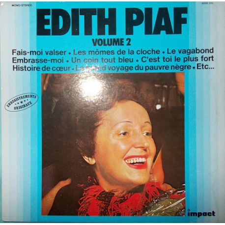 Edith Piaf ‎– Volume 2