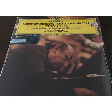 Mozart* – Friedrich Gulda, Wiener Philharmoniker, Claudio Abbado ‎– Klavierkonzerte · Piano Concertos Nr. 20 & 21 180 gr lp