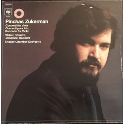 Pinchas Zukerman, English Chamber Orchestra ‎– Concerti For Viola  Plak