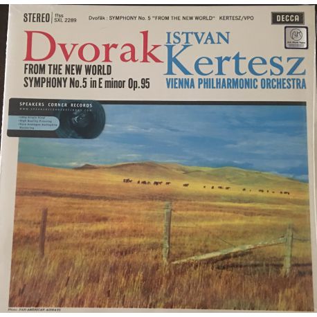 Dvořák* / Vienna Philharmonic Orchestra* / István Kertész ‎– Symphony No.5 In E Minor, Op. 95, "From The New World" 180gr lp