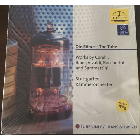 Die Röhre - The Tube portada de album Corelli*, Biber*, Vivaldi*, Boccherini*, Sammartini* - Stuttgarter Kammerorchester ‎lp