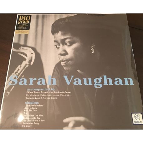 Sarah Vaughan With Clifford Brown ‎– Sarah Vaughan With Clifford Brown 180 GR LP