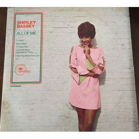 Shirley Bassey ‎– All Of Me Plak