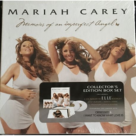 Mariah Carey ‎– Memoirs Of An Imperfect Angel2 × Vinyl, Box Set, Collector's EditionLP, Limited Edition, White CD, Album