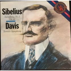 Jean Sibelius, Andrew Davis, Toronto Symphony* ‎– Sibelius: Symphony No. 2  Plak-LP