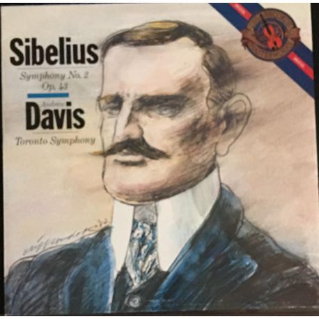 Jean Sibelius, Andrew Davis, Toronto Symphony* ‎– Sibelius: Symphony No. 2 LP
